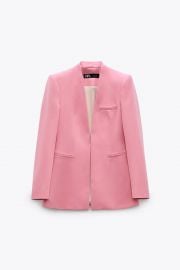 LAPELLESS BLAZER at Zara